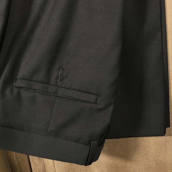 Perry Ellis City Fit Suit (pant), Black, 34W/32L - Picture 5 of 5